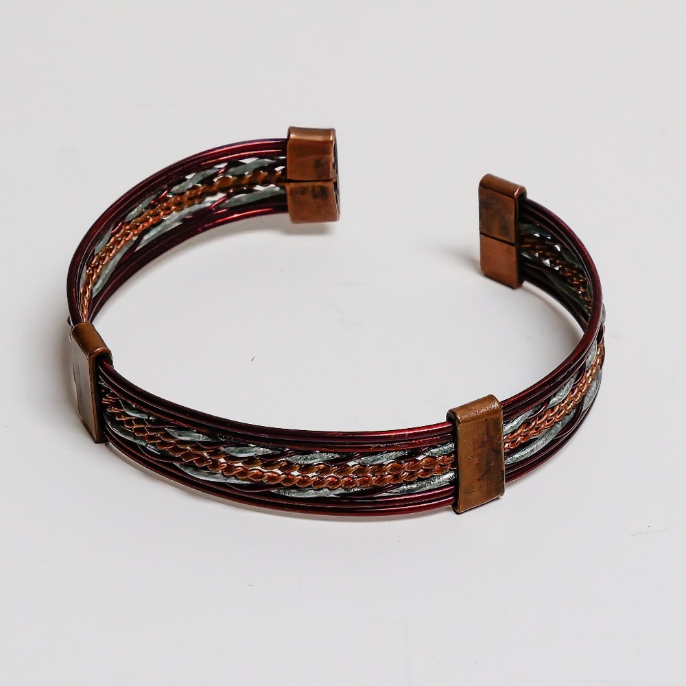 Handmade multi-metal bracelet